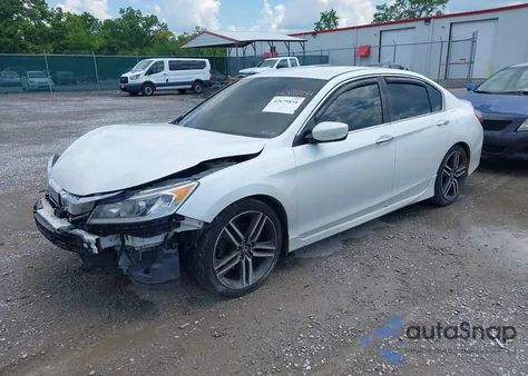 2017 Honda Accord Sport Se from USA, damaged, VIN 1HGCR2F13HA276677